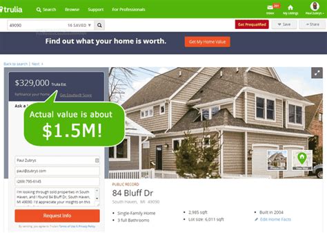 trulia home value